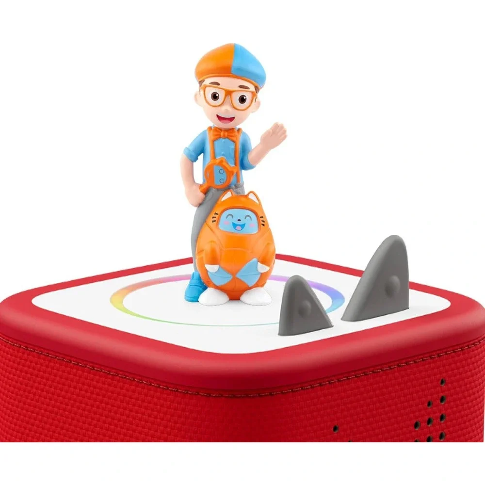 Tonies Blippi Moonbug Audio Play Figurine for Toniebox Orange Blue Hand-Painted